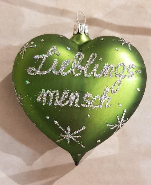 Herz groß mit Spruch